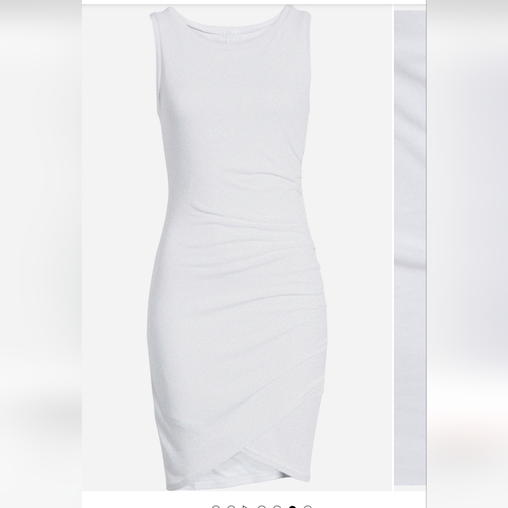 Leith Heather Gray Mini Dress - Picture 7 of 7